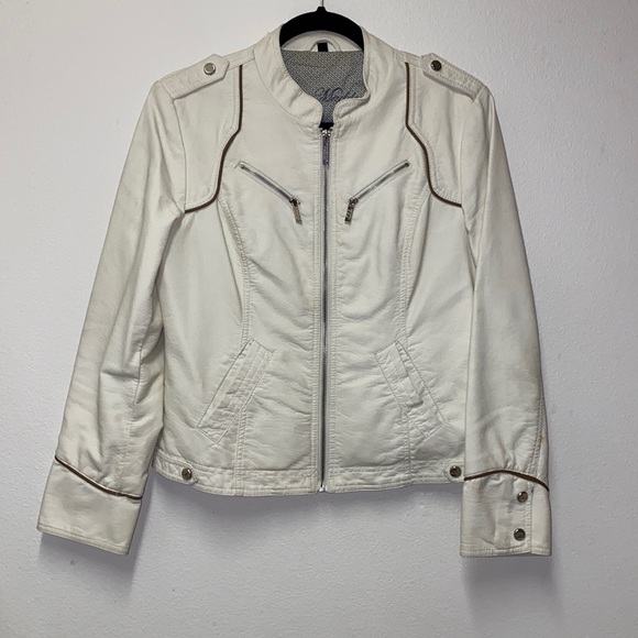 Steve Madden Faux Leather Jacket - Picture 1 of 6